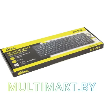 Клавиатура Ritmix RKB-255W картинка 6